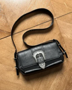 Nude Project Rodeo Leather Bag Black Sale