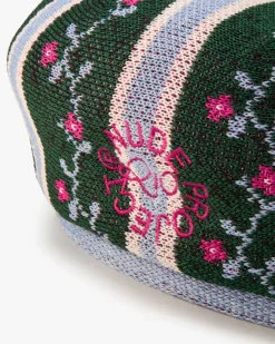 Nude Project Rosel Beret Green New