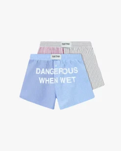Nude Project Sleek Stripes Boxers Pwk/Dww 2Xpack Best