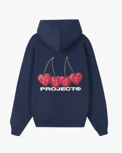 Nude Project Sudadera Cherry Azul Marino Clearance