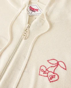 Nude Project Sudadera Con Capucha Papaya Blanco Crema Hot