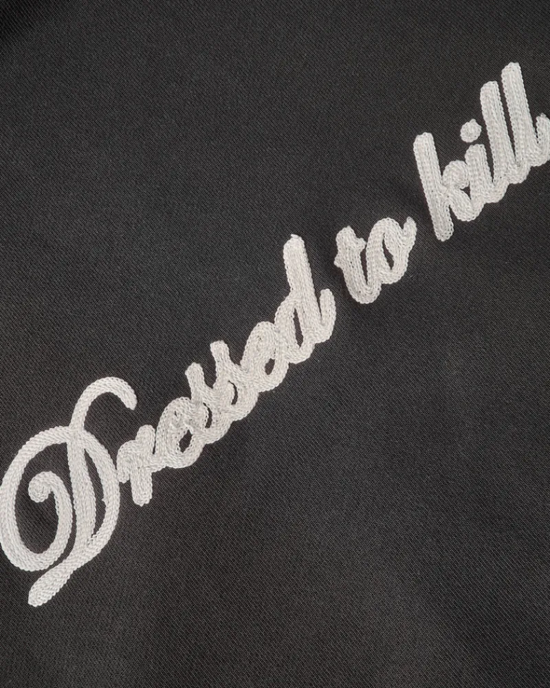 Nude Project Sudadera Con Cremallera Kill Bill Negro Oscuro Discount