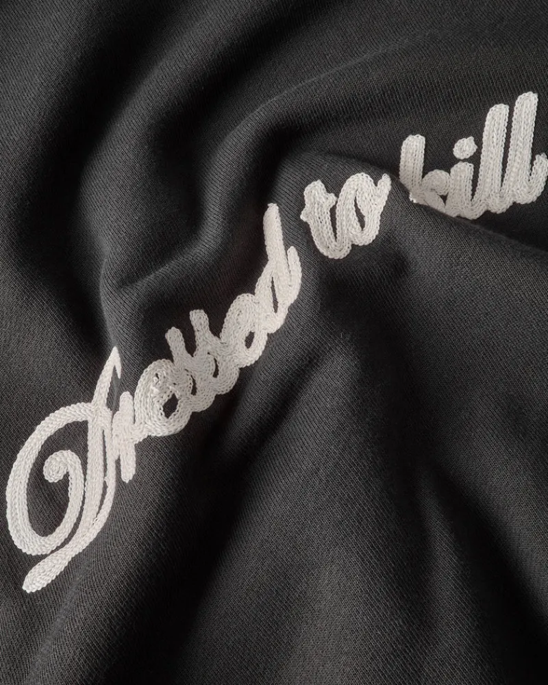 Nude Project Sudadera Con Cremallera Kill Bill Negro Oscuro Discount