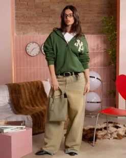 Nude Project Sudadera Con Cremallera Kill Bill Verde Sale