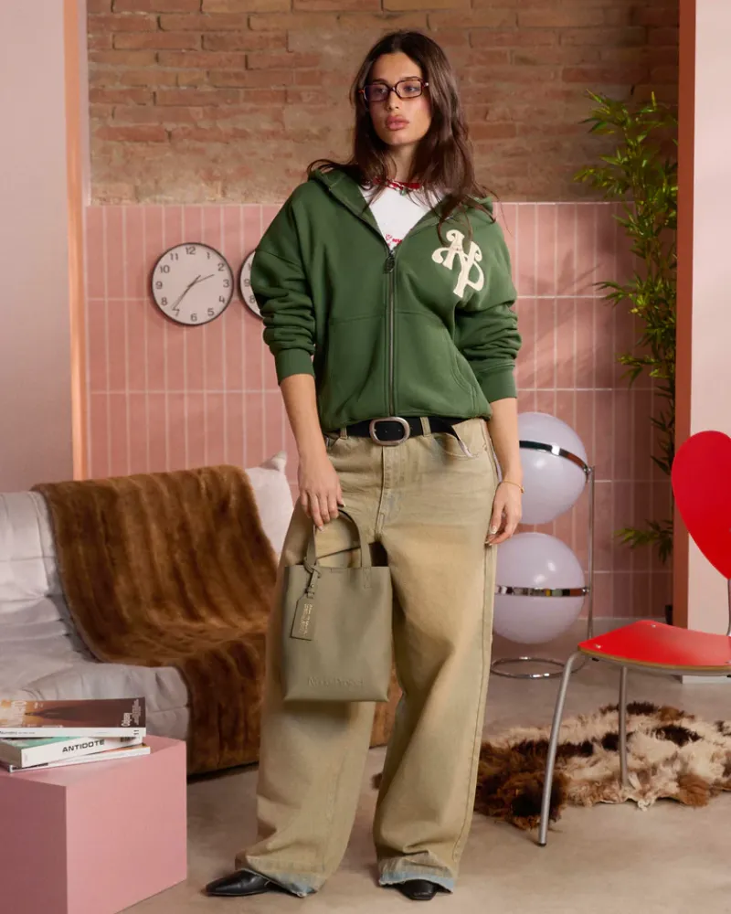 Nude Project Sudadera Con Cremallera Kill Bill Verde Sale