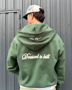 Nude Project Sudadera Con Cremallera Kill Bill Verde Sale