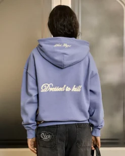 Nude Project Sudadera Con Cremallera Kill Bill Lila