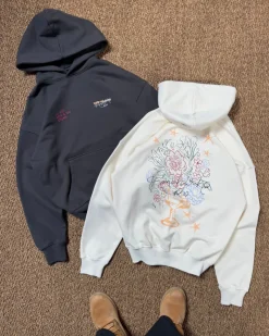 Nude Project Sudadera Cups Blanco Crema New