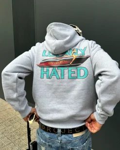 Nude Project Sudadera Locally Hated Gris Online