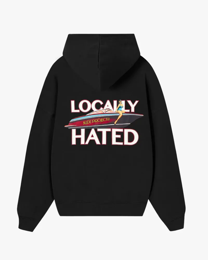 Nude Project Sudadera Locally Hated Negra Best