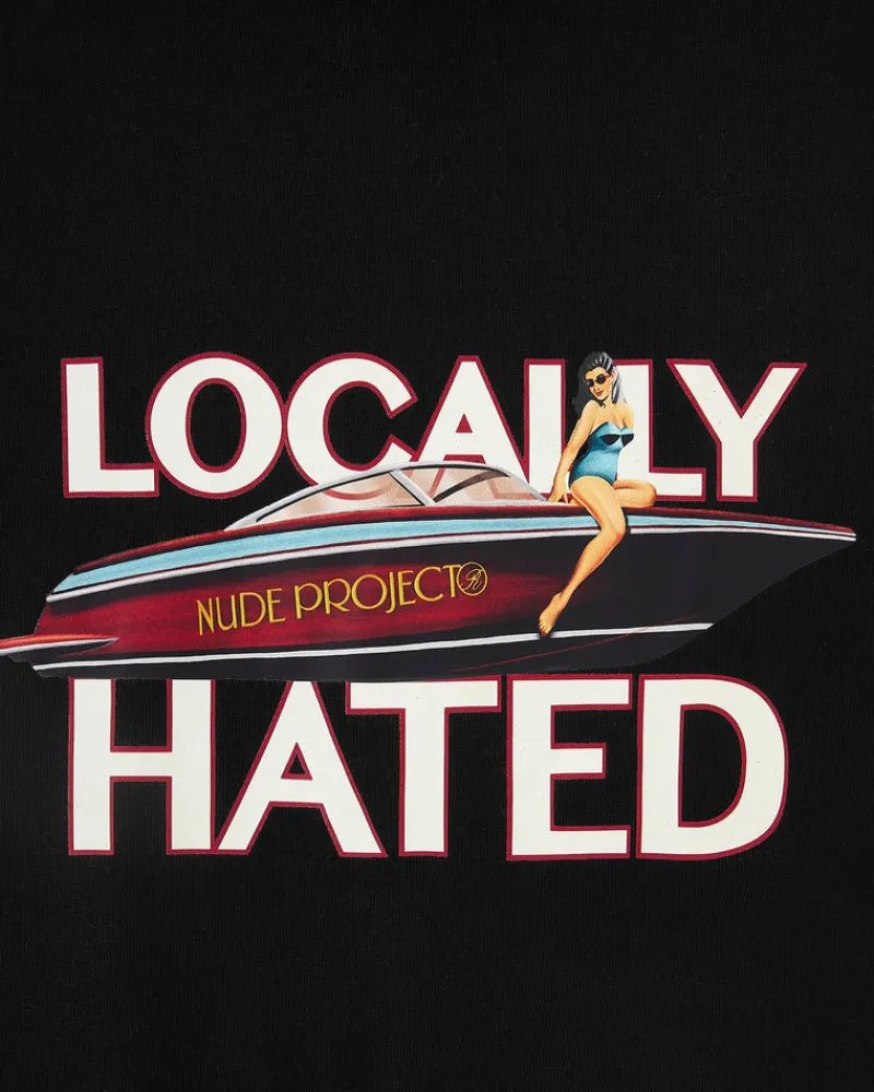 Nude Project Sudadera Locally Hated Negra Best