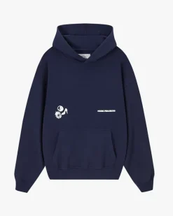 Nude Project Sudadera Love SD Azul Marino Washed Discount