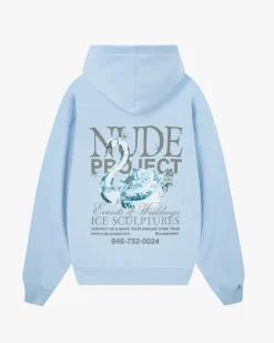 Nude Project Sudadera Sculpture Azul Cielo Discount