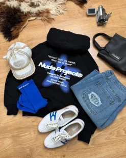 Nude Project Sudadera Seoul Negra Outlet