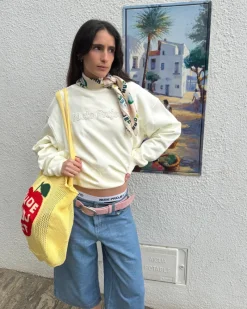 Nude Project Sudadera Sin Capucha Blanco Crema Best