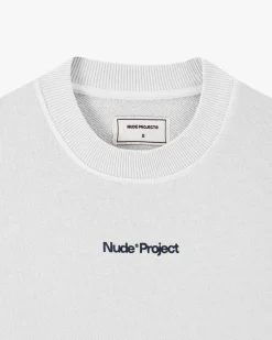 Nude Project Sudadera Sin Capucha Cult Kid Blanco Crema Online