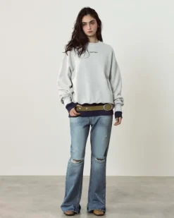 Nude Project Sudadera Sin Capucha Cult Kid Blanco Crema Online