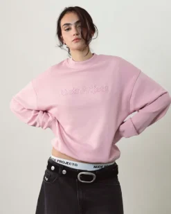 Nude Project Sudadera Sin Capucha Rosa Best