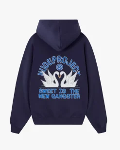 Nude Project Sudadera Swans Azul Marino Best