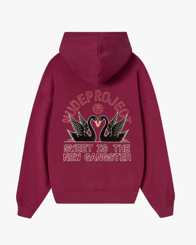 Nude Project Sudadera Swans Granate Sale