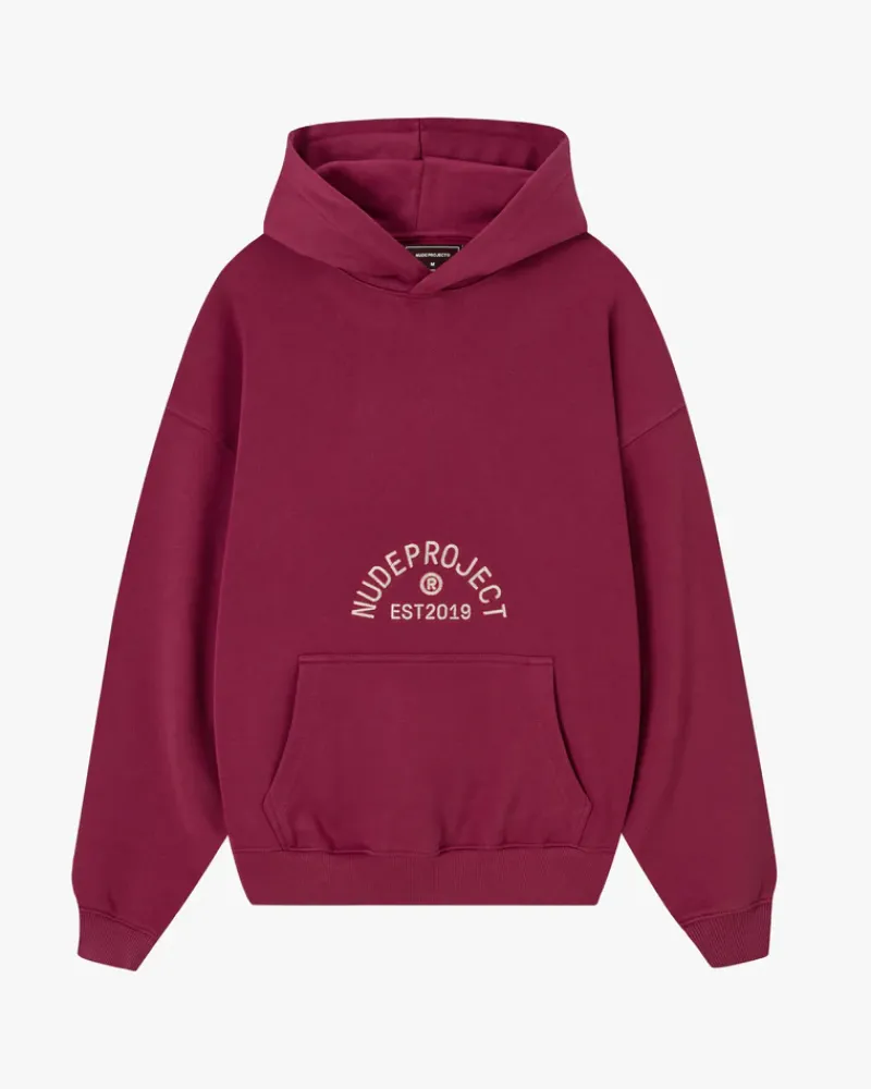 Nude Project Sudadera Swans Granate Sale