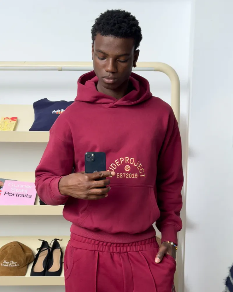 Nude Project Sudadera Swans Granate Sale