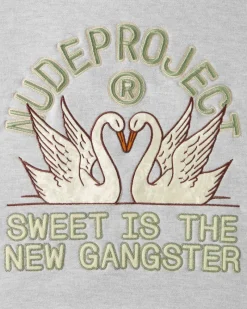 Nude Project Sudadera Swans Gris New