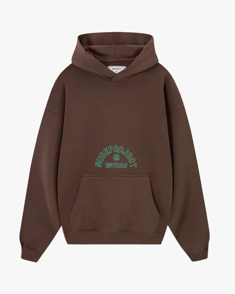 Nude Project Sudadera Swans Marrón Outlet