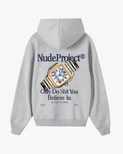 Nude Project Sudadera Time Gris
