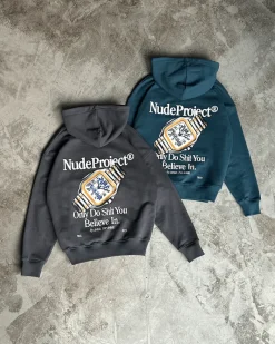 Nude Project Sudadera Time Gris Oscur0 Outlet