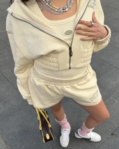 Nude Project Sudadera Typa Day Blanco Crema Outlet