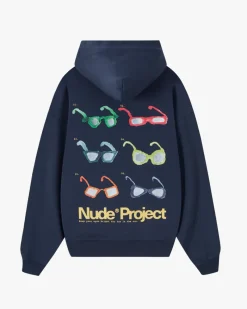 Nude Project Sunglasses Hood Navy Discount
