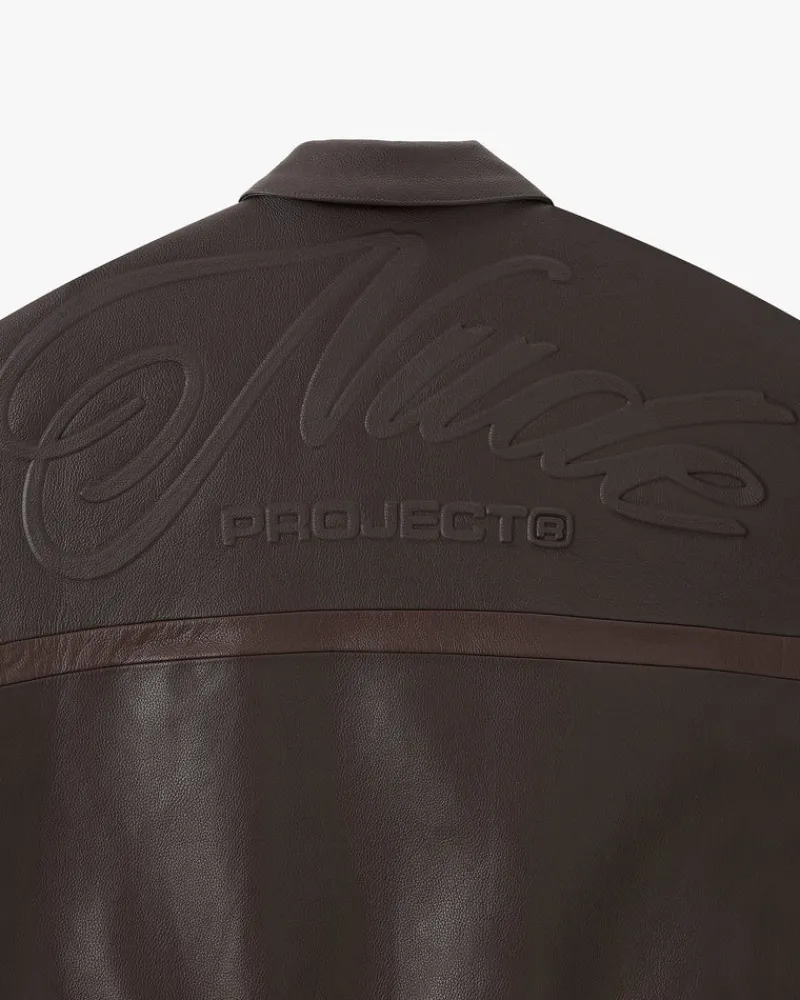 Nude Project "The" Leather Jacket Marrón Hot