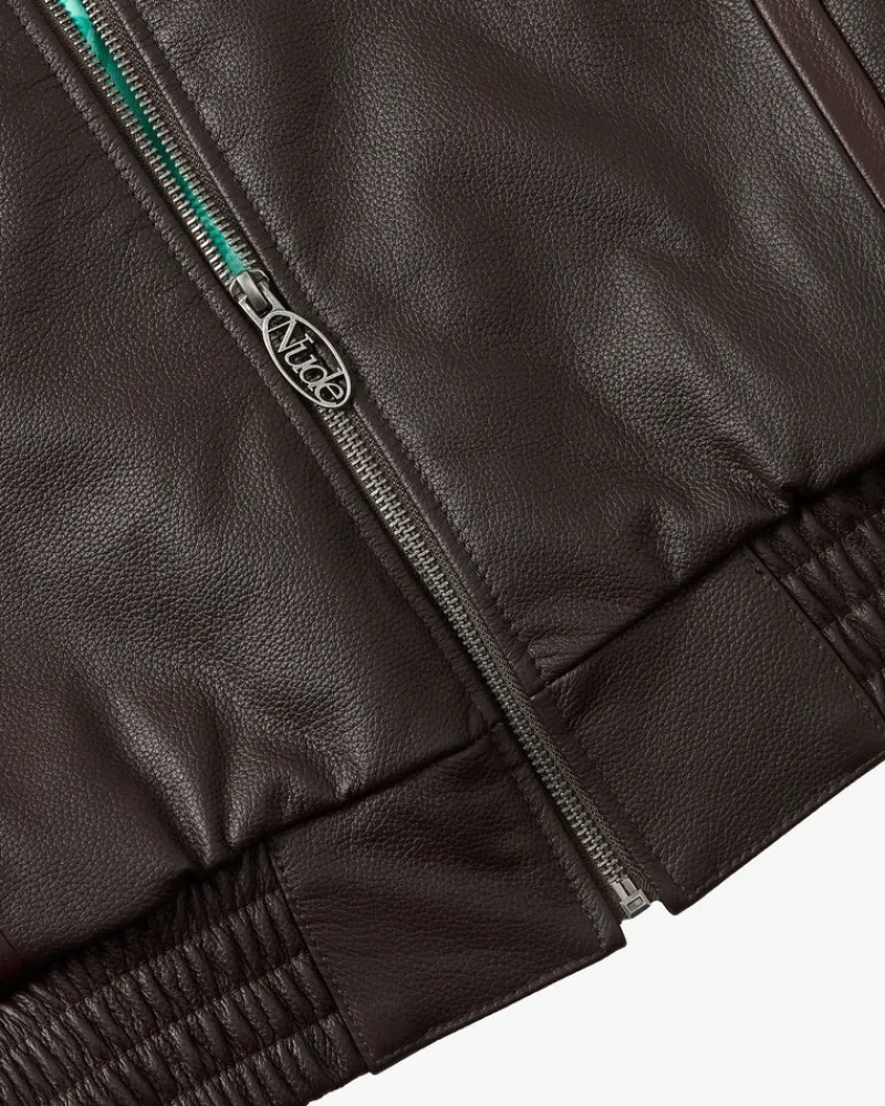 Nude Project "The" Leather Jacket Marrón Hot