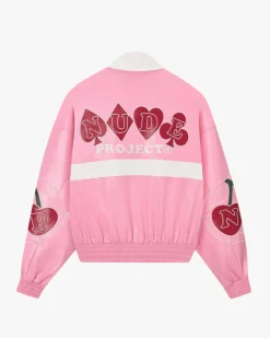 Nude Project "The" Leather Jacket Rosa Sale