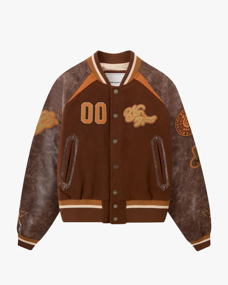 Nude Project "The" Varsity Bomber Jacket Online