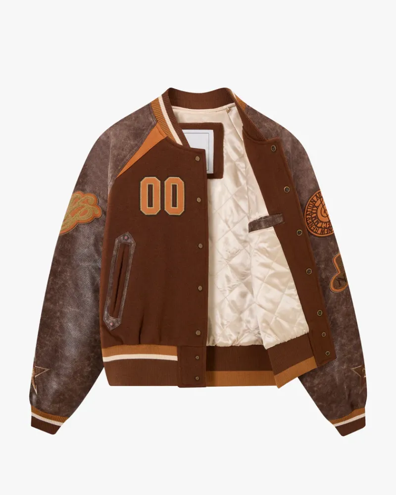 Nude Project "The" Varsity Bomber Jacket Online