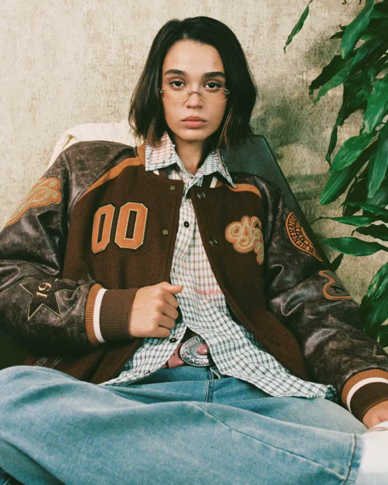 Nude Project "The" Varsity Bomber Jacket Online