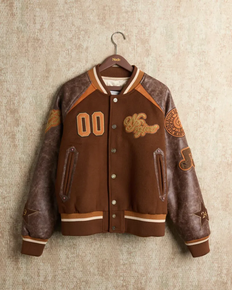 Nude Project "The" Varsity Bomber Jacket Online