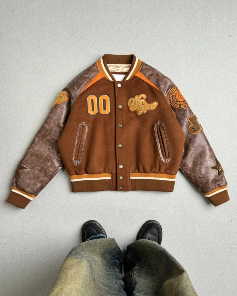 Nude Project "The" Varsity Bomber Jacket Online