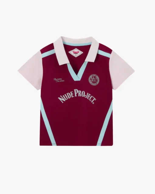 Nude Project Winner Polo Burgundy Hot