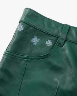 Nude Project World Cup Leather Jorts